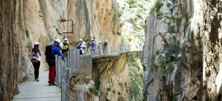 Der Klettersteig Caminito del Rey in Andalusien